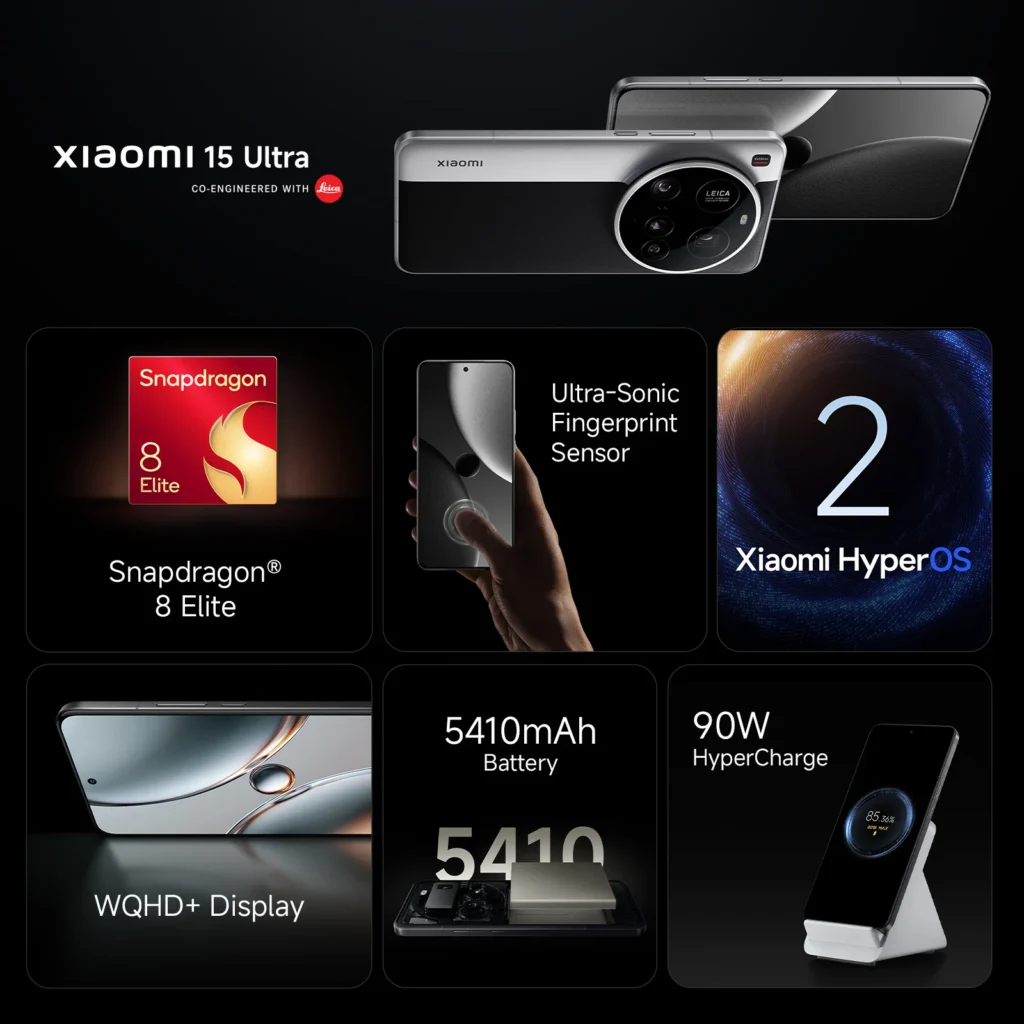 Xiaomi 15 Ultra Camera Details full feature 