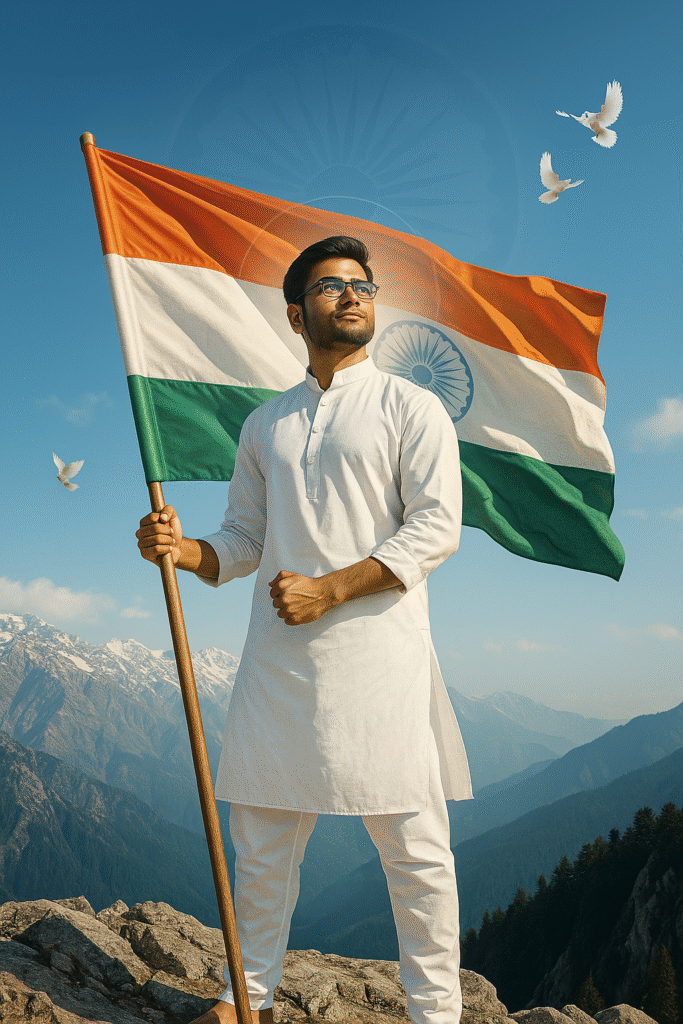Indian Pride in the Himalayan Heights