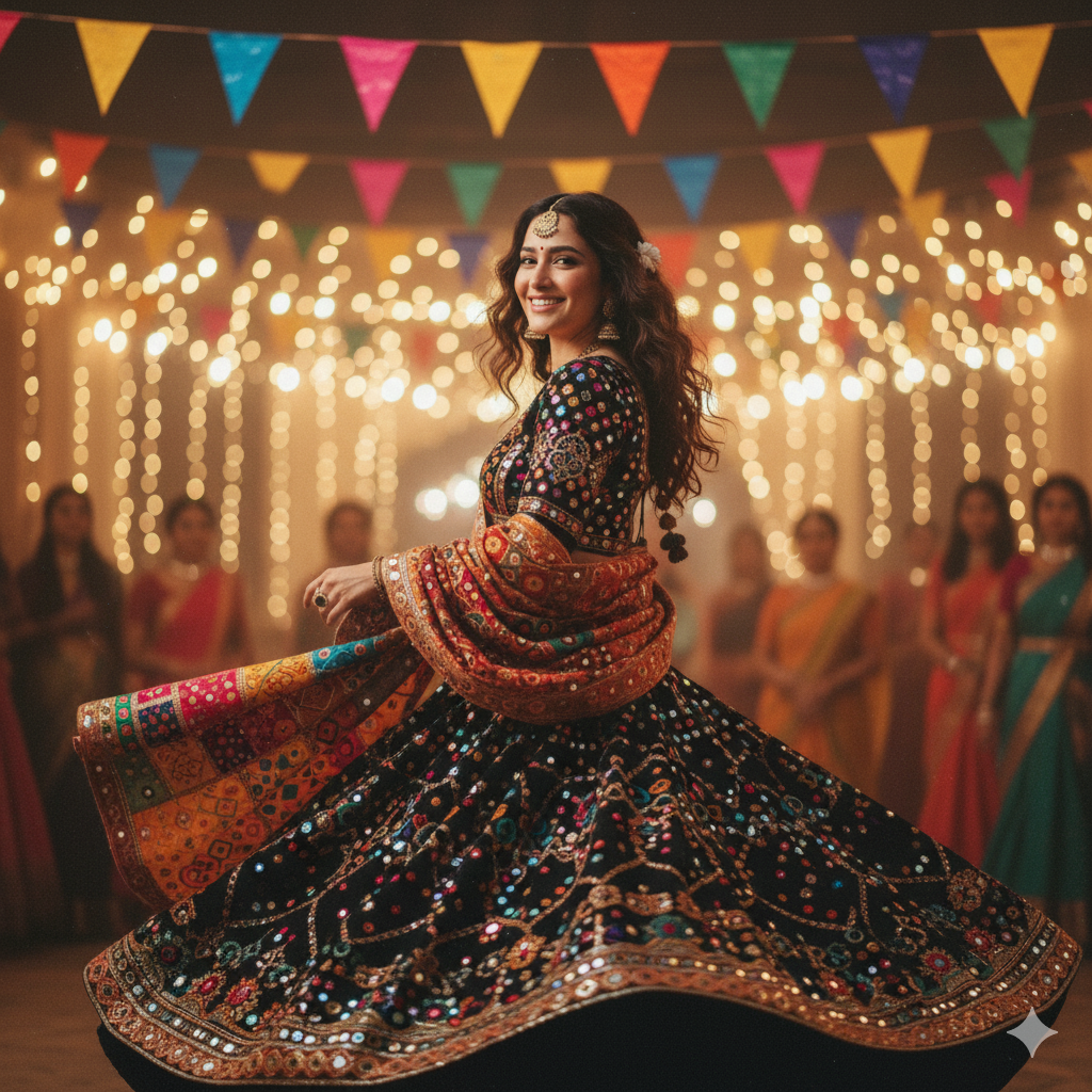 AI image editing for Navratri