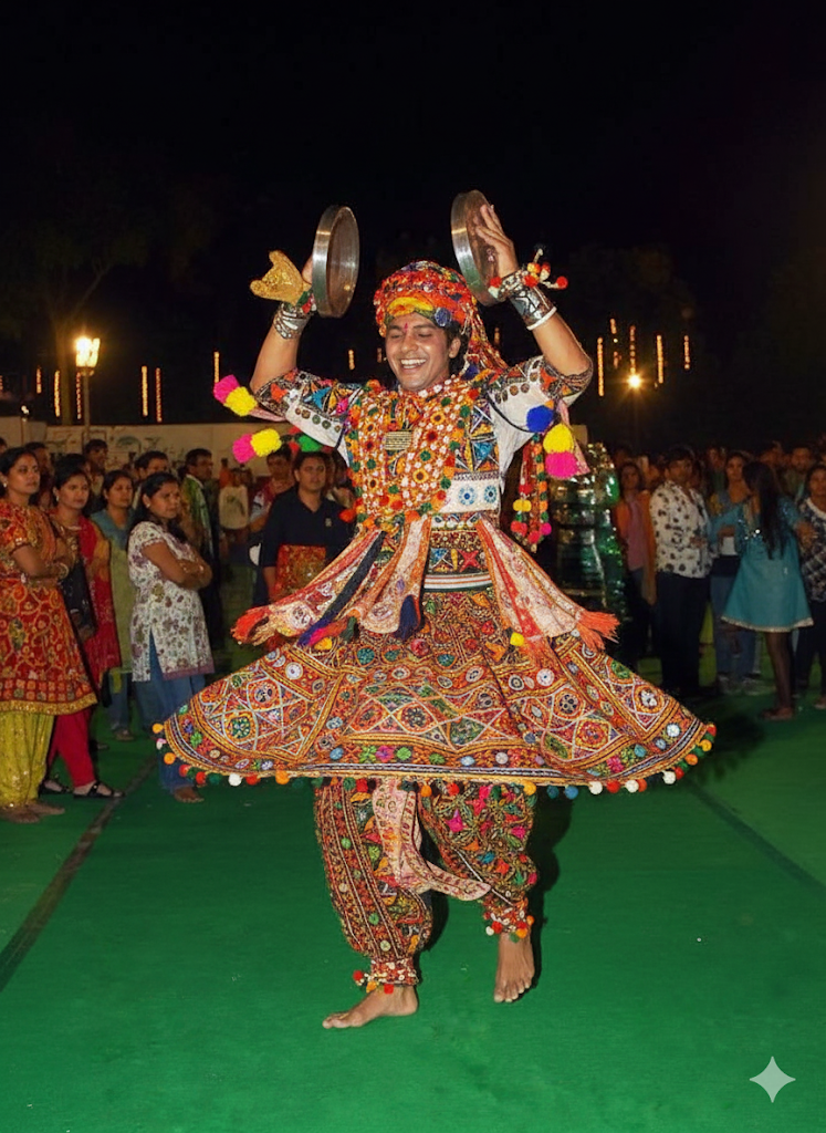 dandiya man prompt