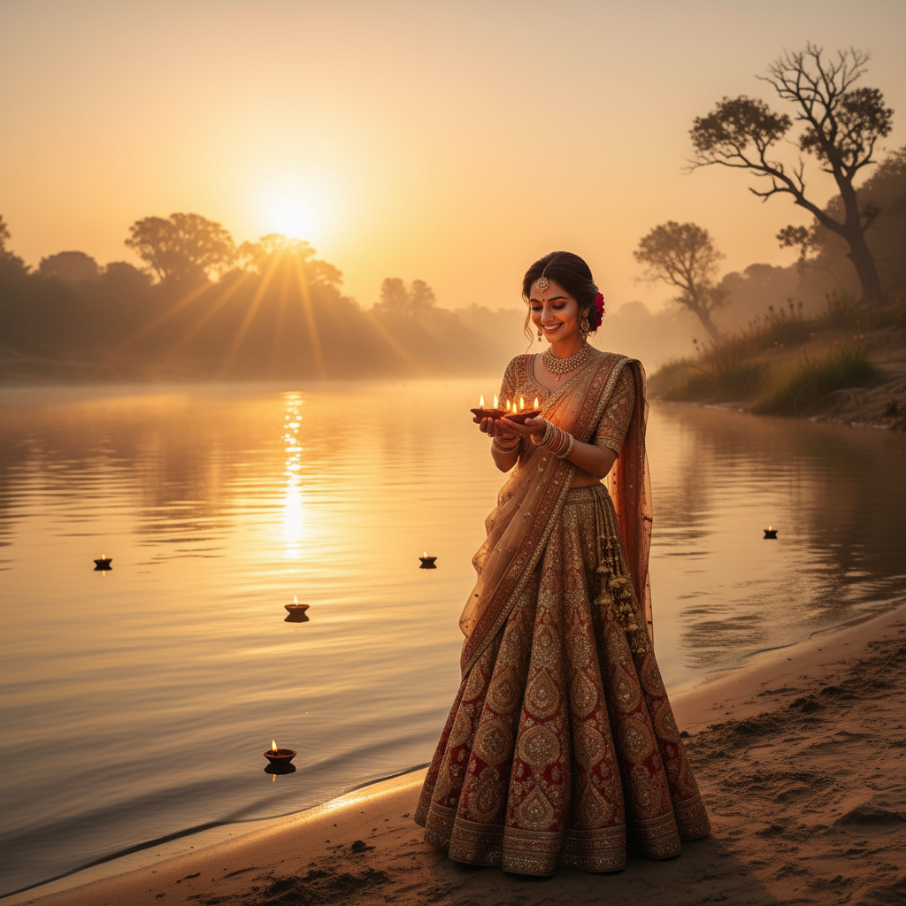Gemini AI Chhath photo prompt