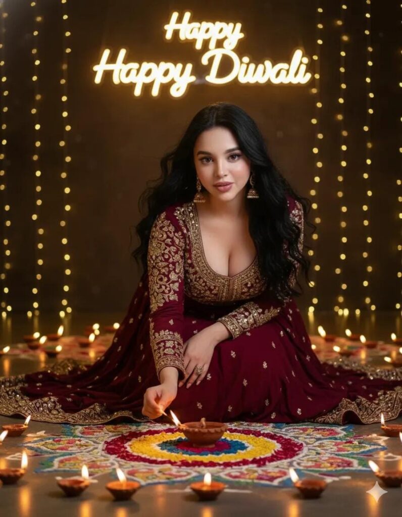 Diwali festival AI poster maker