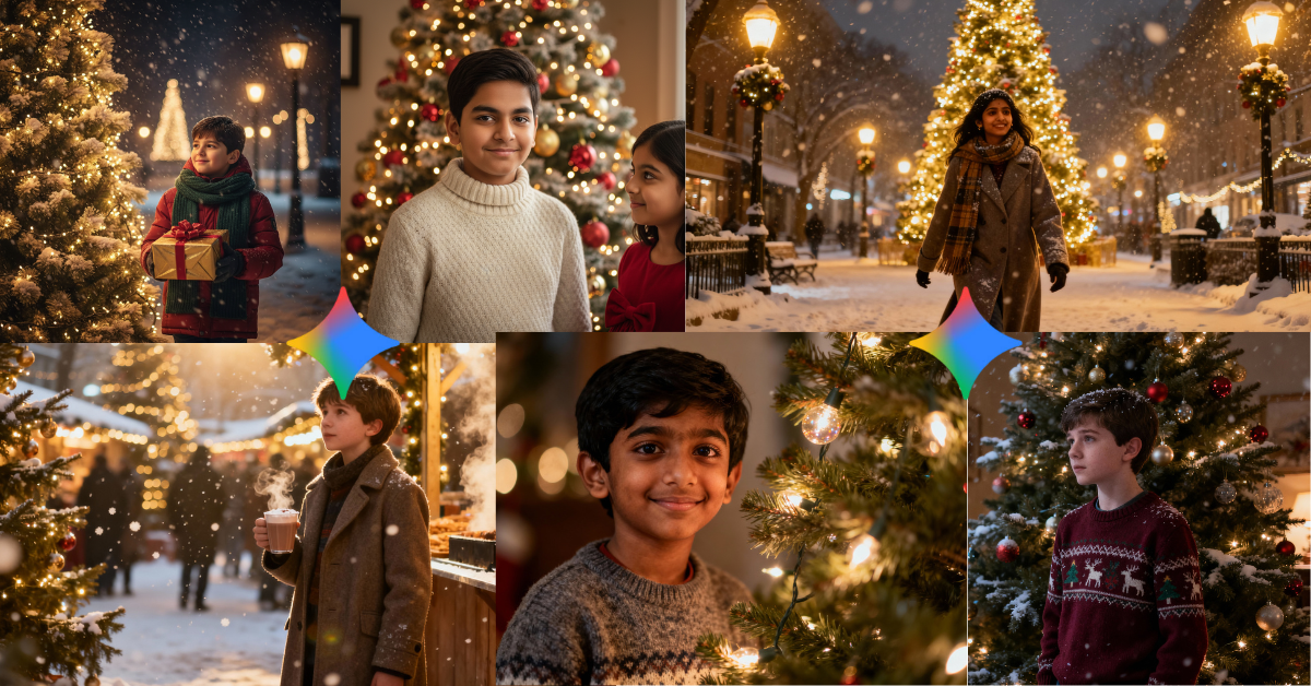 Christmas Day AI Image Prompt Google Gemini – Best Prompts for 2025 (Hindi + English)