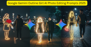 Read more about the article Google Gemini Outline Girl AI Photo Editing Prompts 2025