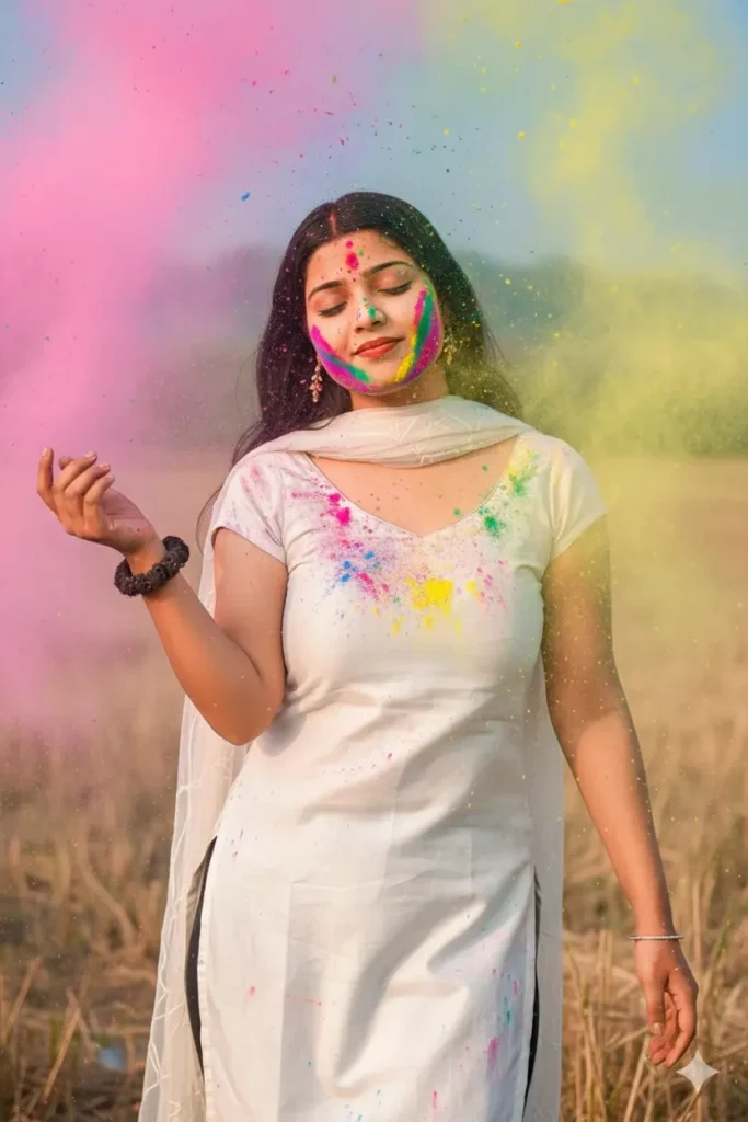 holi ai image prompt google gemini