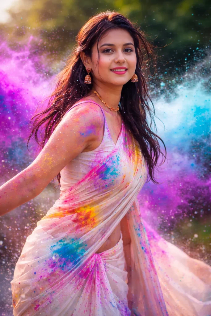  Happy Holi AI Photo Editing Prompts