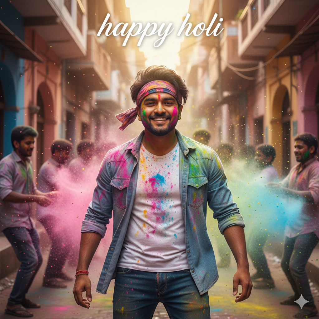 holi ai image prompt copy paste