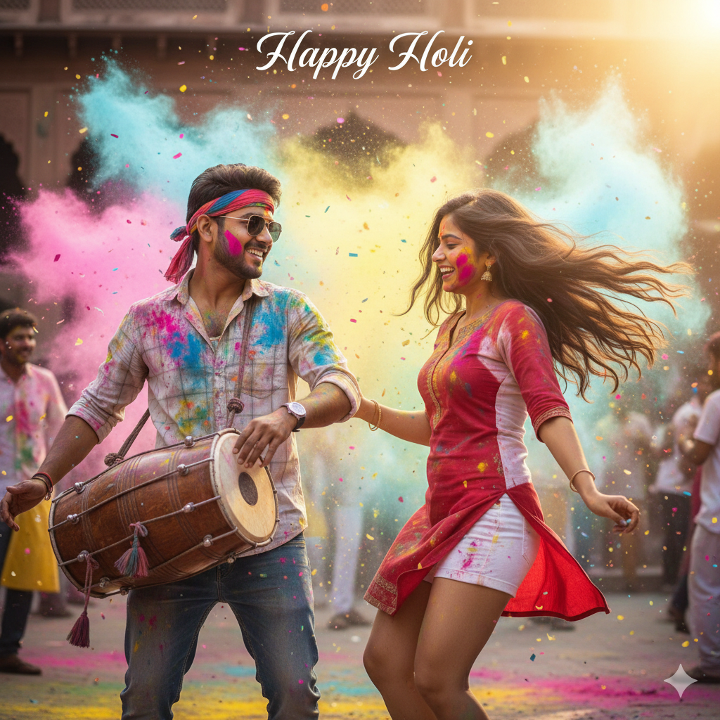 holi ai image prompt copy paste