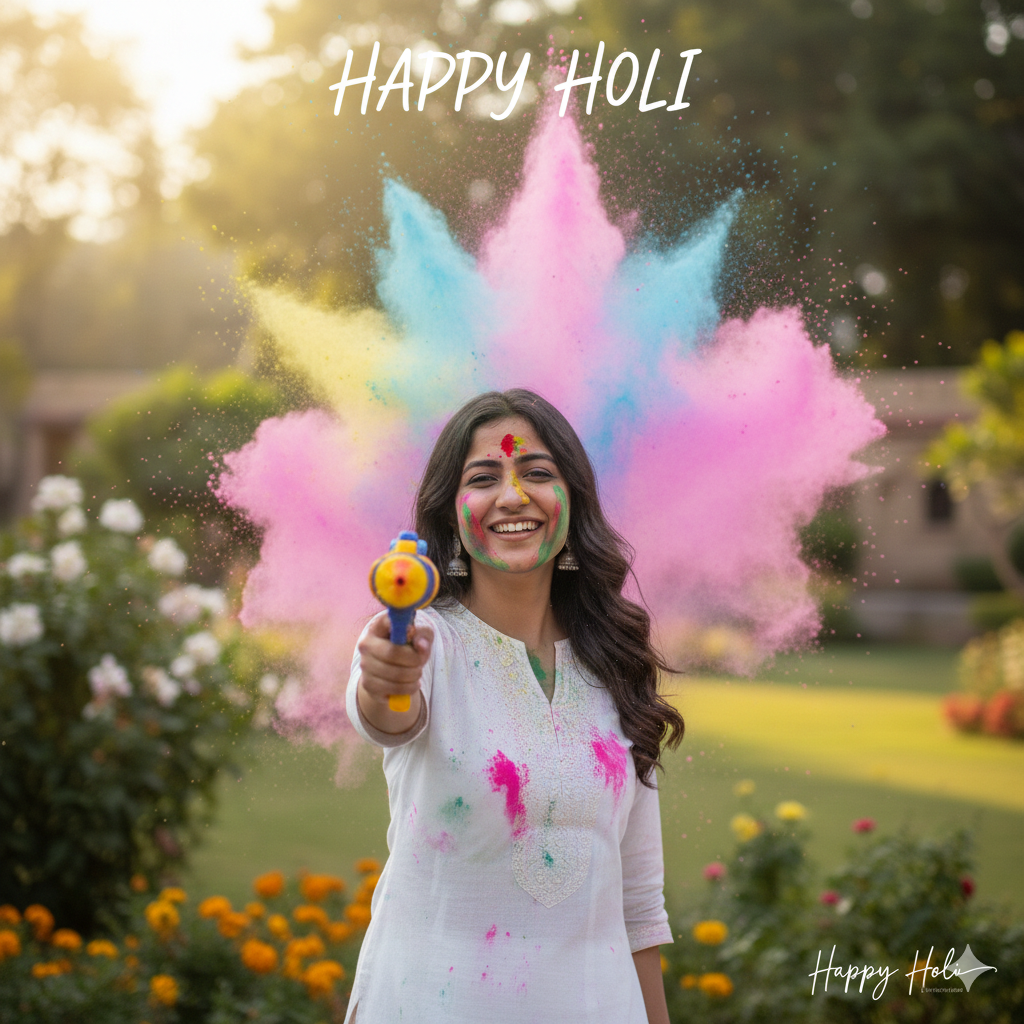 holi ai image prompt google gemini