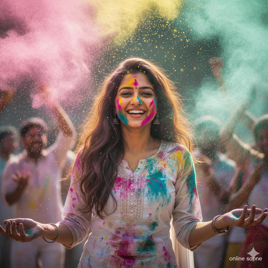 holi ai image prompt google gemini