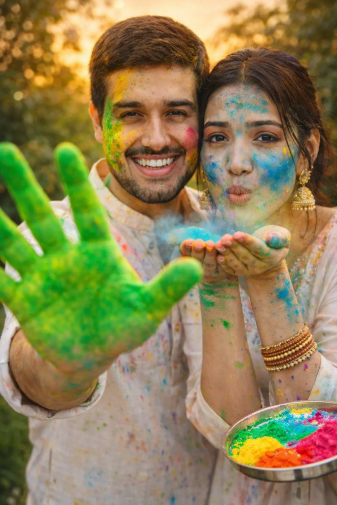 Happy Holi AI Photo Editing Prompts 2026 [Google Gemini]