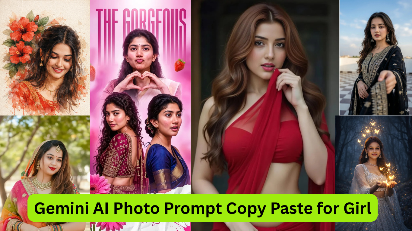 Read more about the article Gemini AI Photo Prompt Copy Paste for Girl (2026 Trending Prompts)Gemini AI,