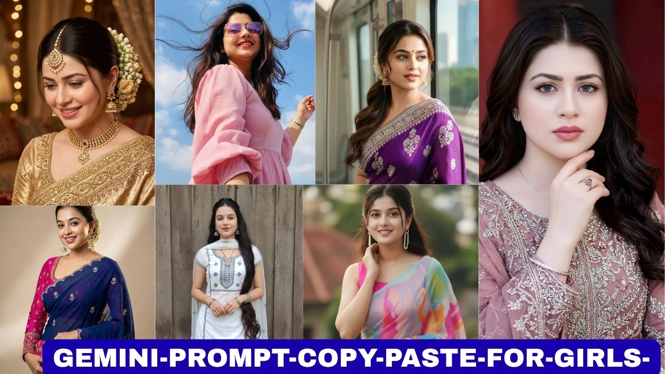 Read more about the article Gemini Prompt Copy Paste for Girls — Create Cinematic AI Photos Instantly