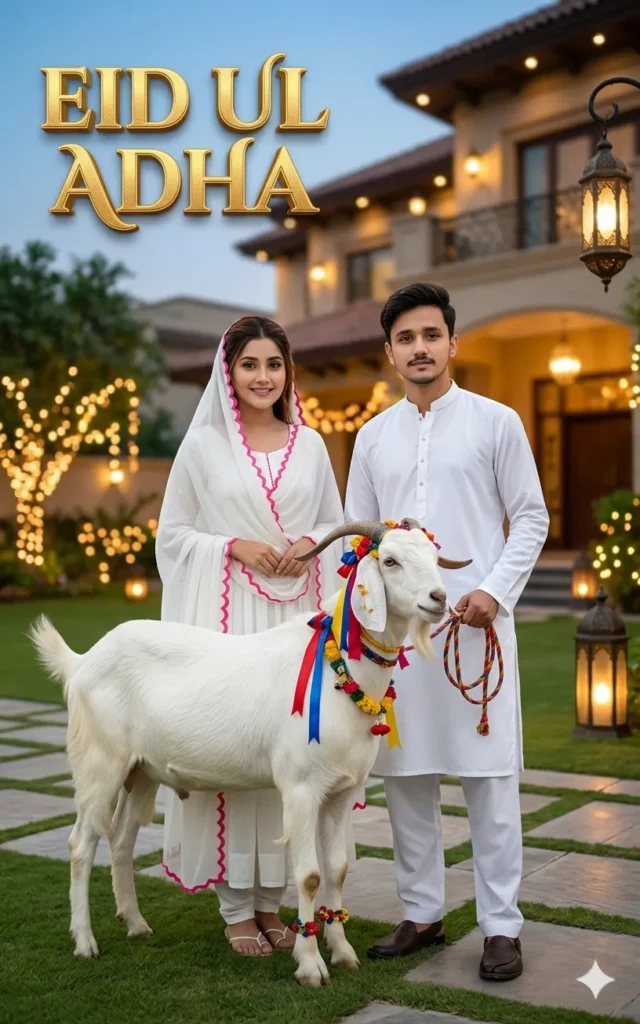 Eid Mubarak AI Images,