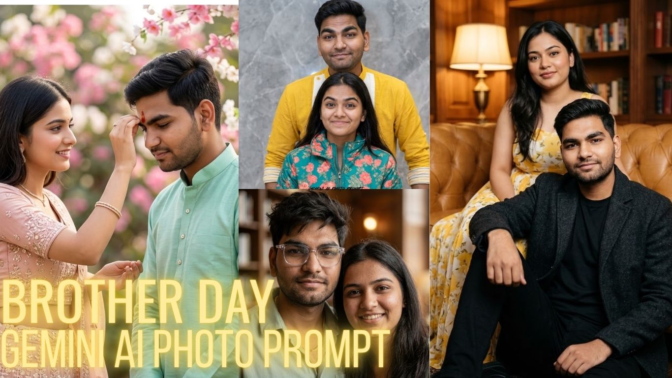 Read more about the article Brother Day Gemini AI Photo Prompt 2026 – Ultra Realistic 4:5 Creative Prompts for Stunning Images