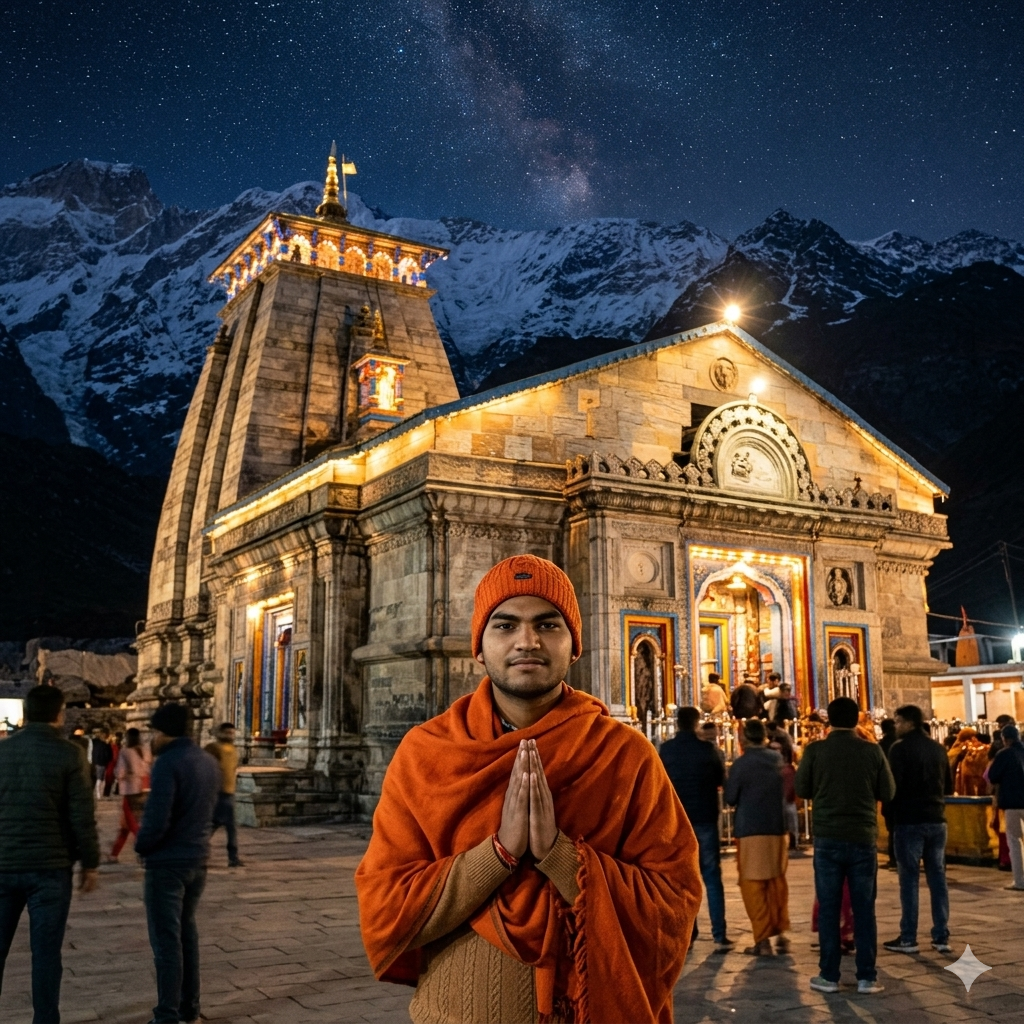 kedarnath photo generator ai