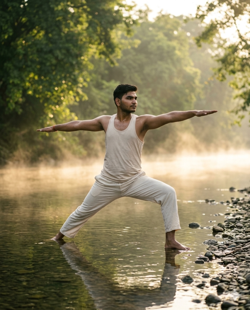 Gemini AI yoga images,