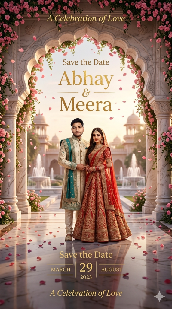 AI Wedding Invitation Design