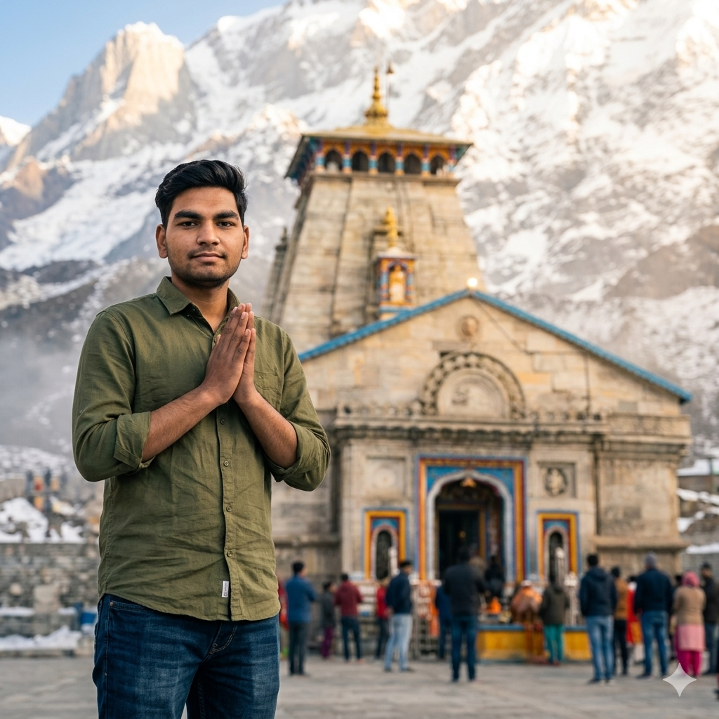 realistic kedarnath ai images