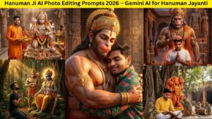 Read more about the article Hanuman Ji AI Photo Editing Prompts 2026 – Gemini AI for Hanuman Jayanti
