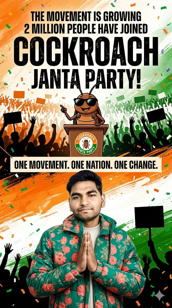 Cockroach Janta Party AI,