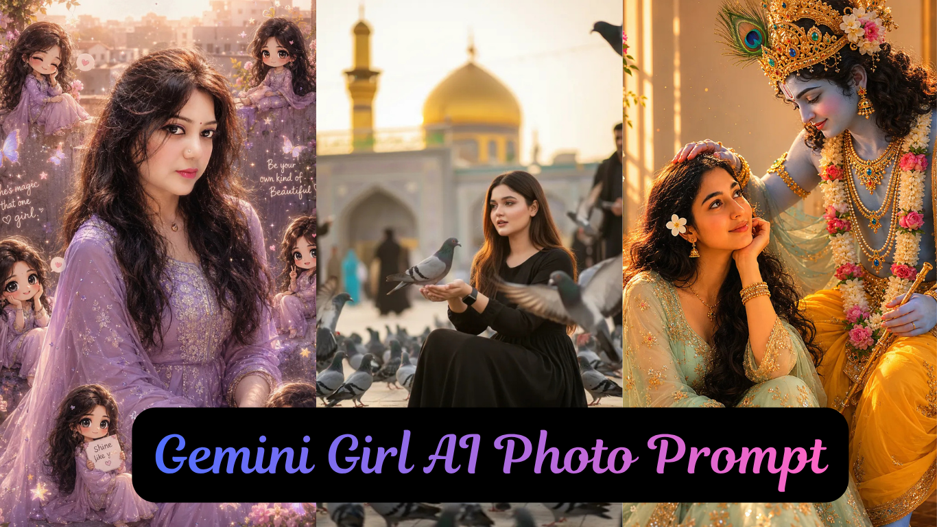 Read more about the article Gemini Girl AI Photo Prompt – Create Ultra Realistic AI Girl Images
