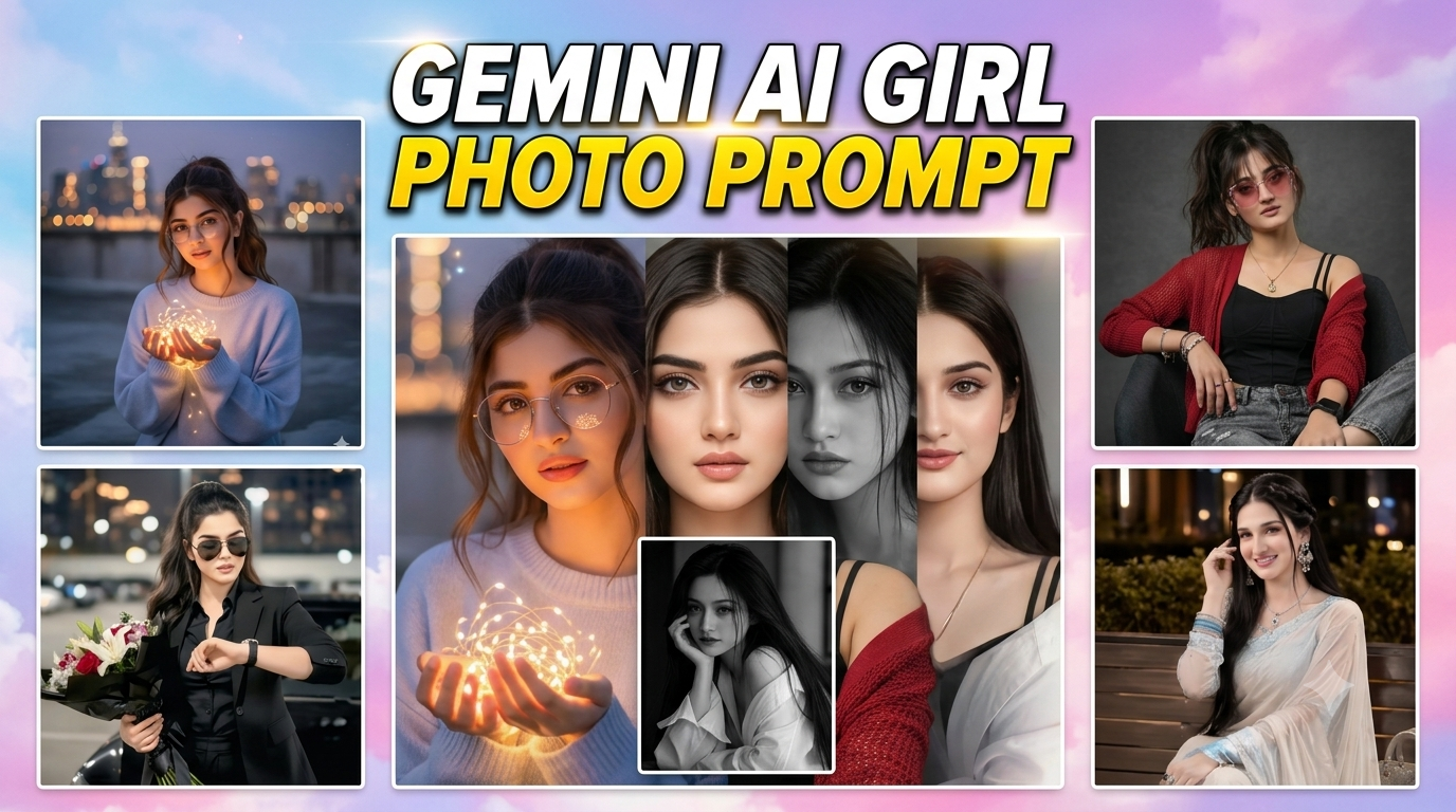 Read more about the article Gemini AI Girl Photo Prompt: Create Ultra-Realistic AI Girl Images (2026 Guide)
