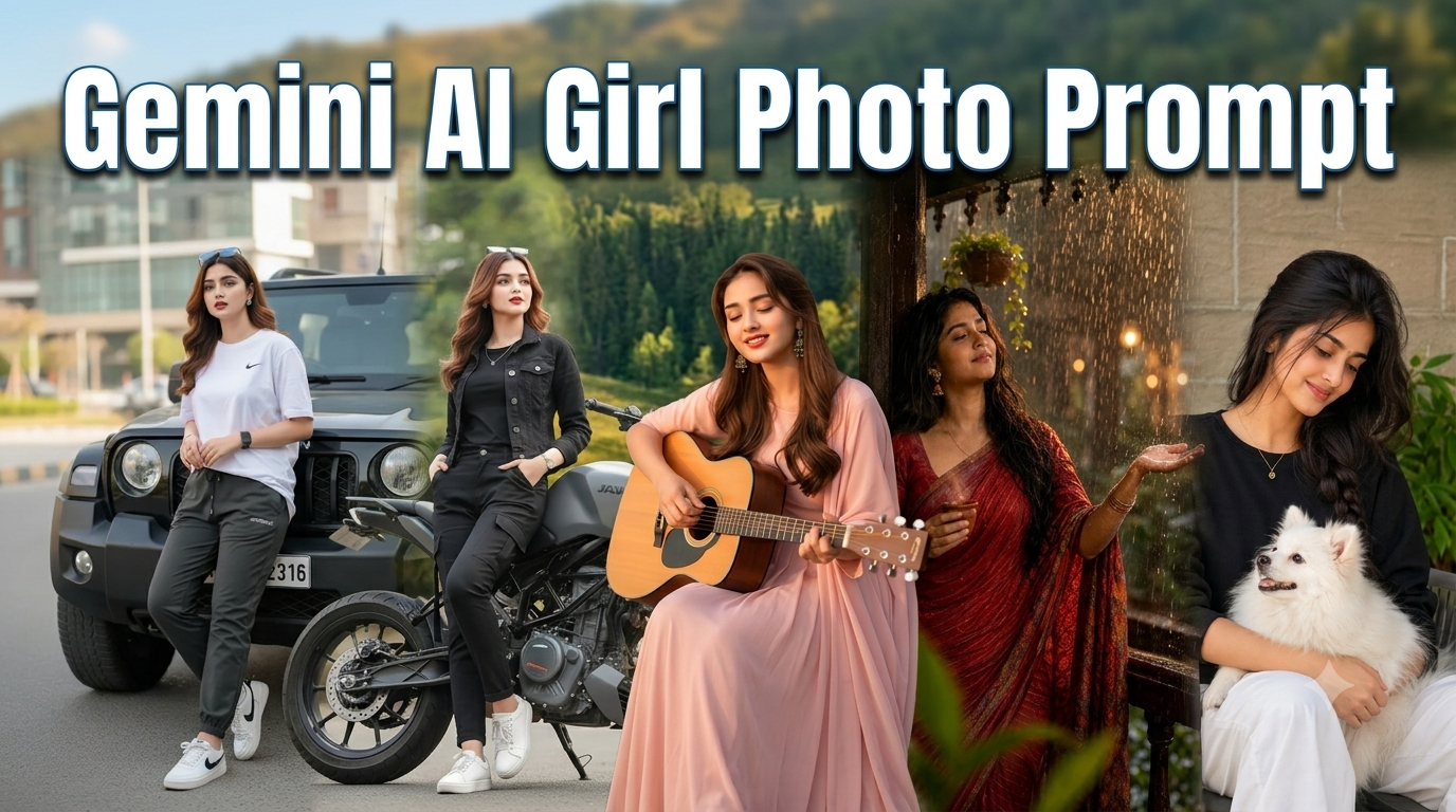 Read more about the article Gemini AI Girl Photo Prompt – Ultra Realistic 4:5 Image Prompts