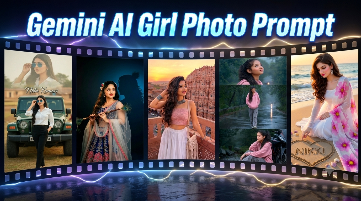 Read more about the article Gemini AI Girl Photo Prompt (Ultra Realistic 4:5 Portrait Ideas)