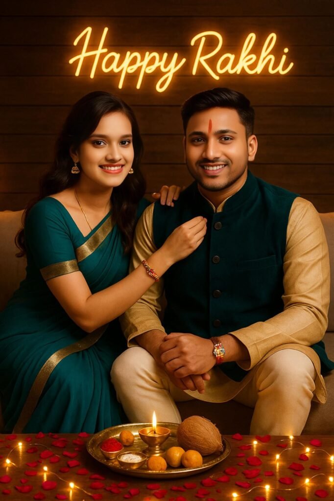 Raksha Bandhan AI Photo Prompt