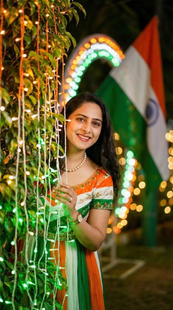 Indian Flag AI Photo,