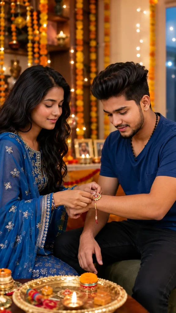 Gemini Rakhi Photo Prompt