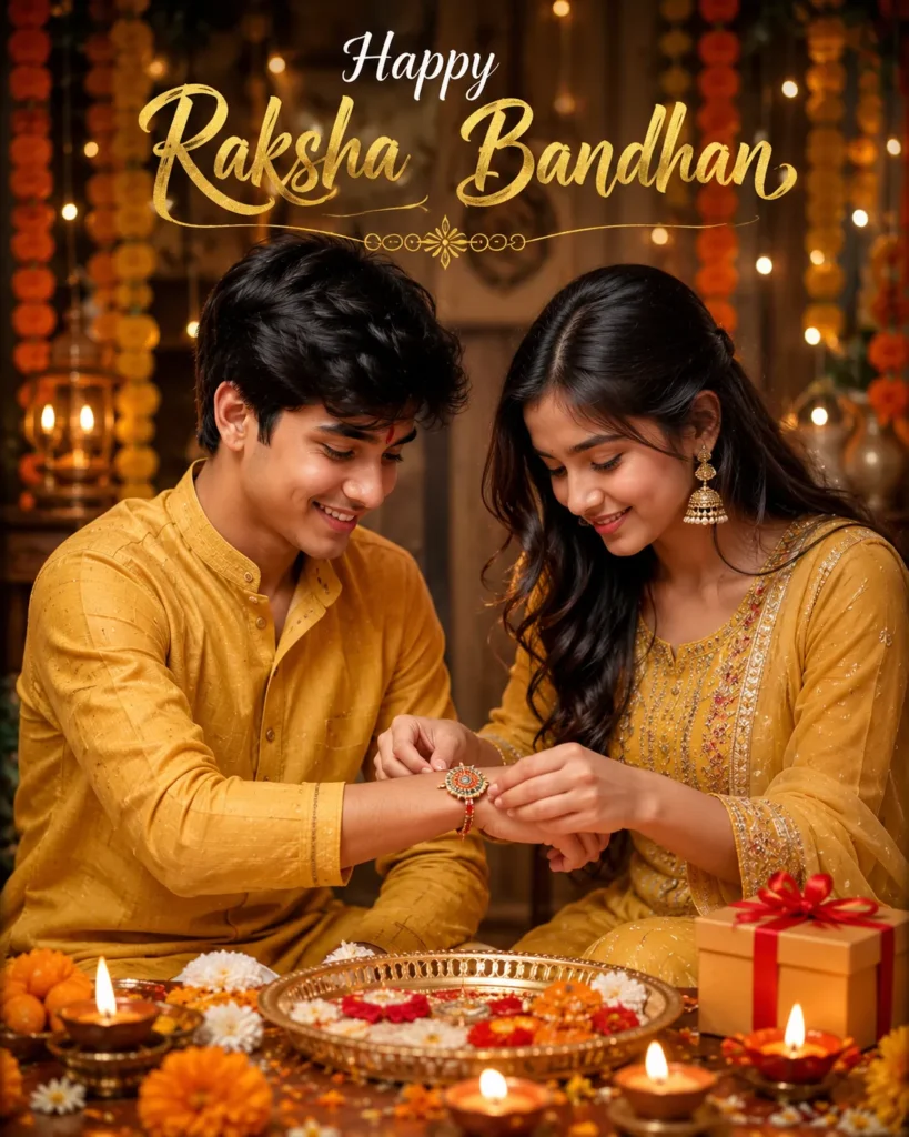 Gemini AI Raksha Bandhan Photo