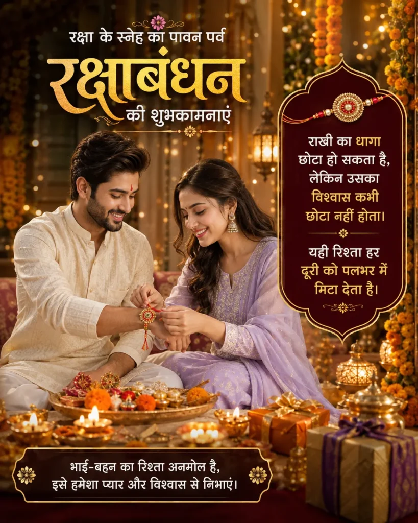Raksha Bandhan AI Photo Prompt
