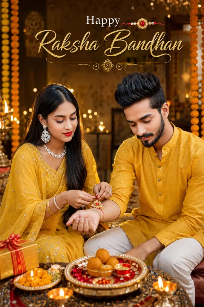 Gemini Raksha Bandhan Prompt
