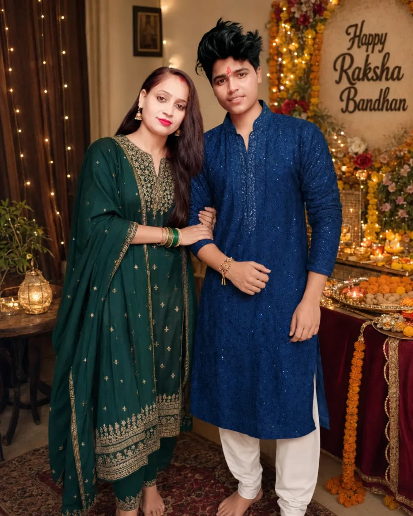 Gemini Raksha Bandhan Prompt