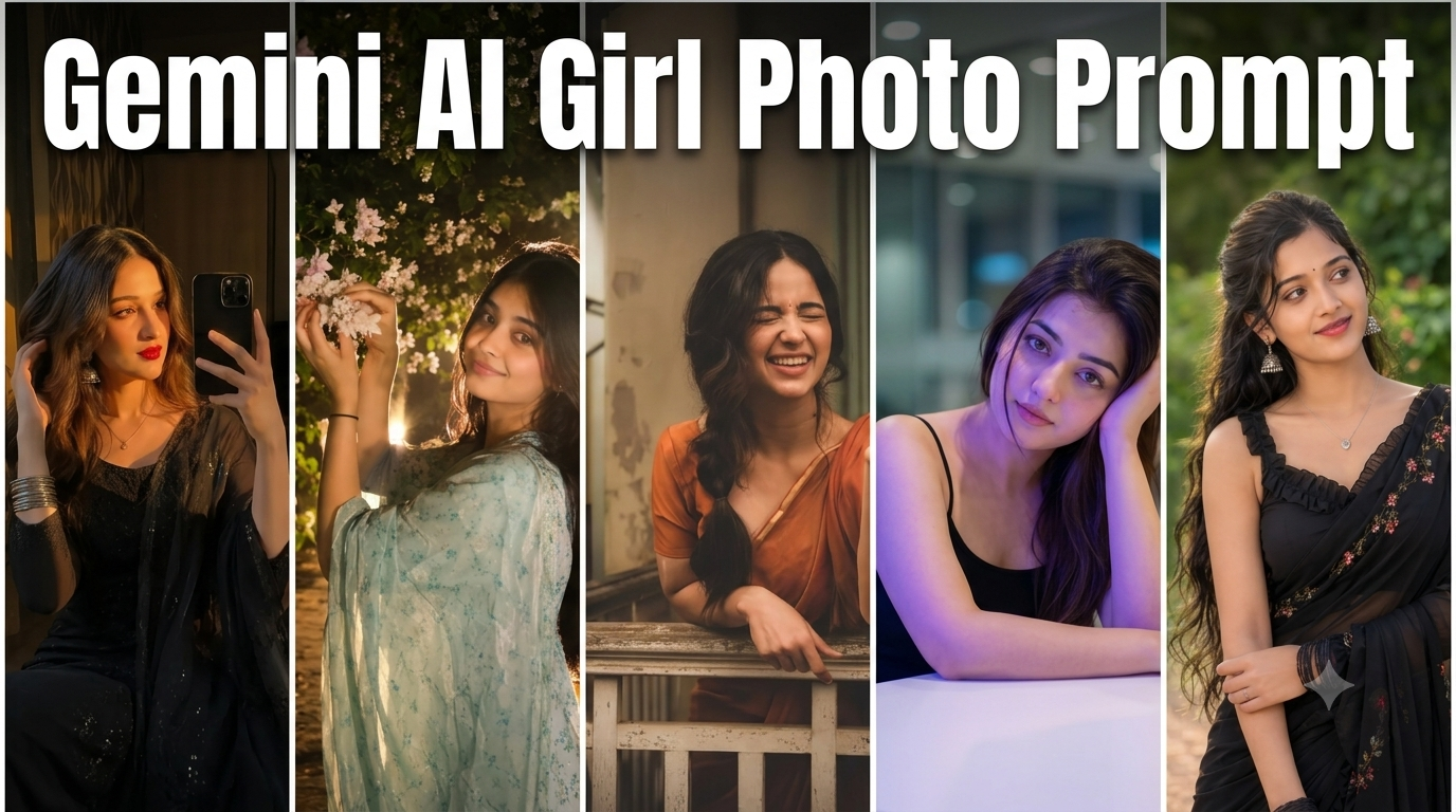 Read more about the article Gemini Girl AI Photo Prompt: 5 Realistic Prompts for Stunning AI Girl Photos