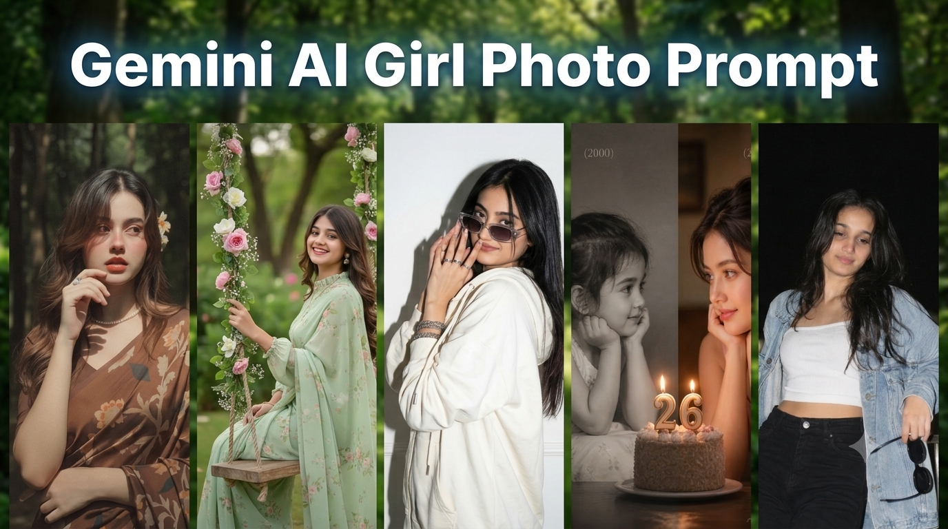 Read more about the article Gemini Girl AI Photo Prompts: 5 Realistic 4:5 Portrait Ideas