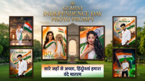 Read more about the article Gemini Independence Day Photo Prompts: Create Stunning Realistic 4:5 Patriotic Images