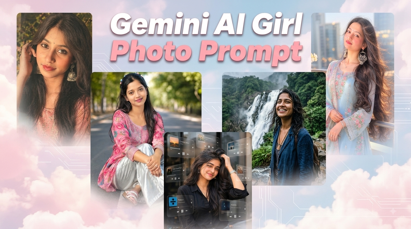 Read more about the article Girl Gemini AI Photo Prompt: Create Realistic 4:5 AI Girl Photos