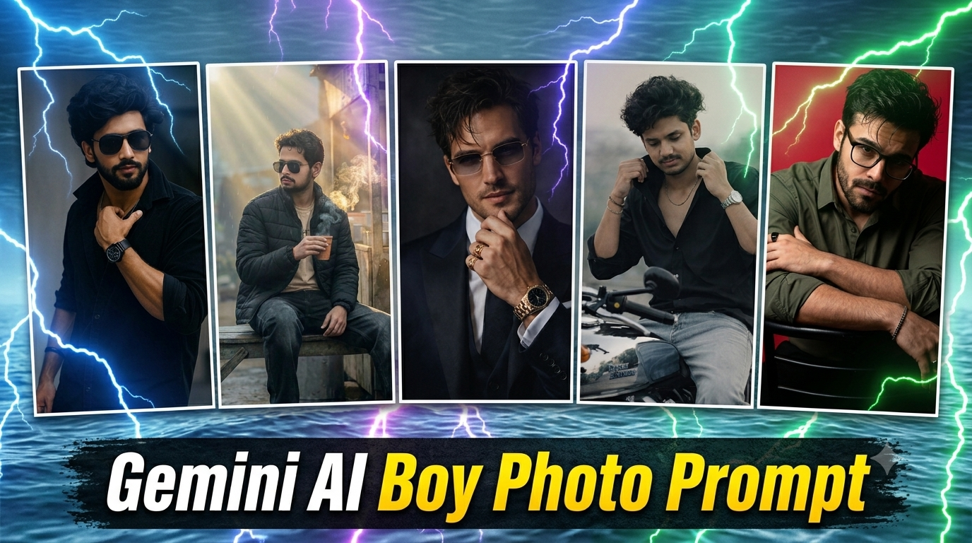 You are currently viewing Gemini Boy Photo Prompt; 5 Realistic and Stylish Gemini Prompt